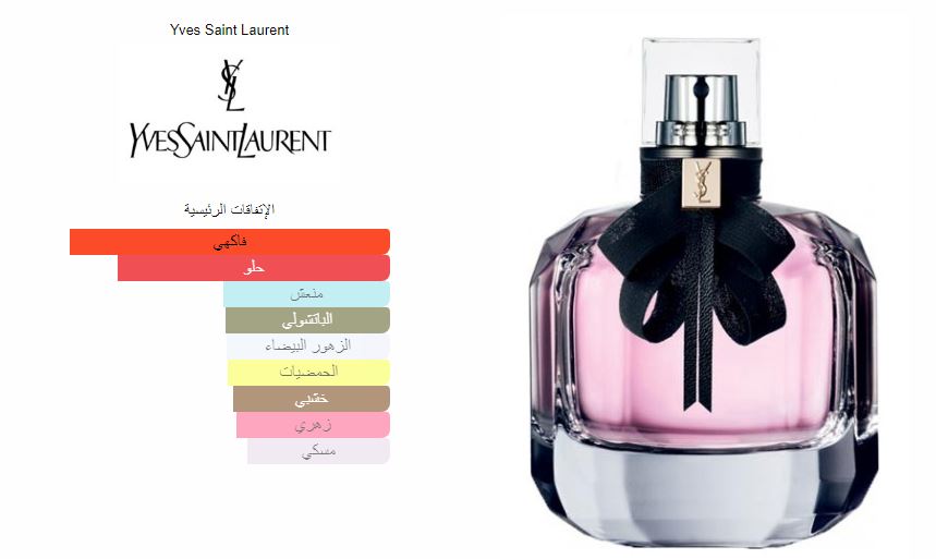 عطر مون باريس من إيف سان لوران